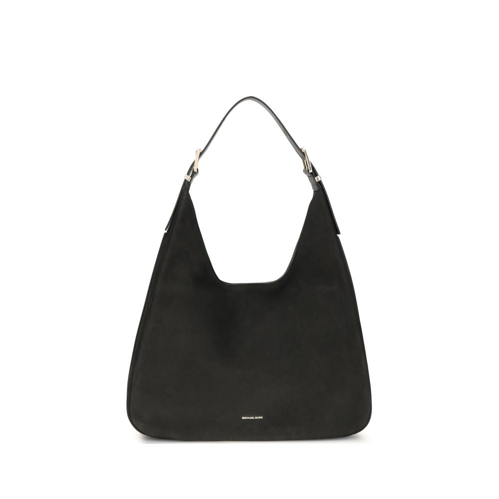 Black Calf Leather Bos Taurus Shoulder Bag Michael Kors