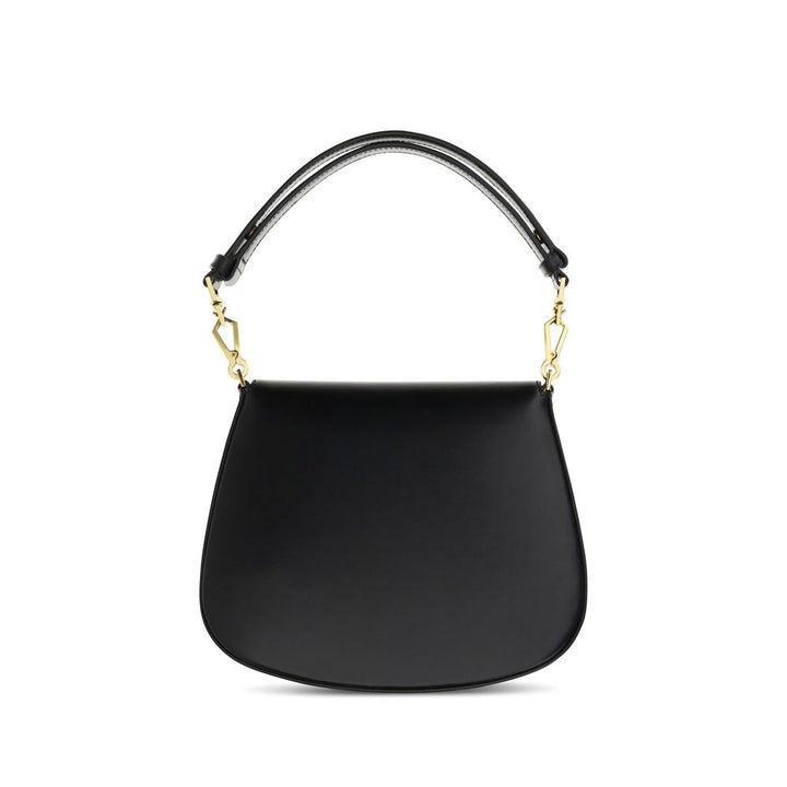 Black Calf Leather Bos Taurus Handbag Saint Laurent