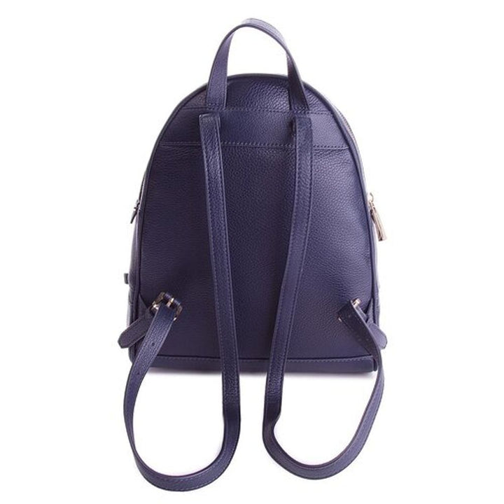 Blue Leather Backpack Michael Kors