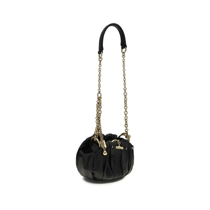Black Lamb Ovis Aries Aries Shoulder Bag Chloé