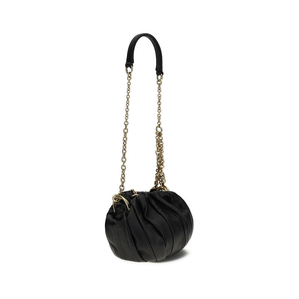 Black Lamb Ovis Aries Aries Shoulder Bag Chloé