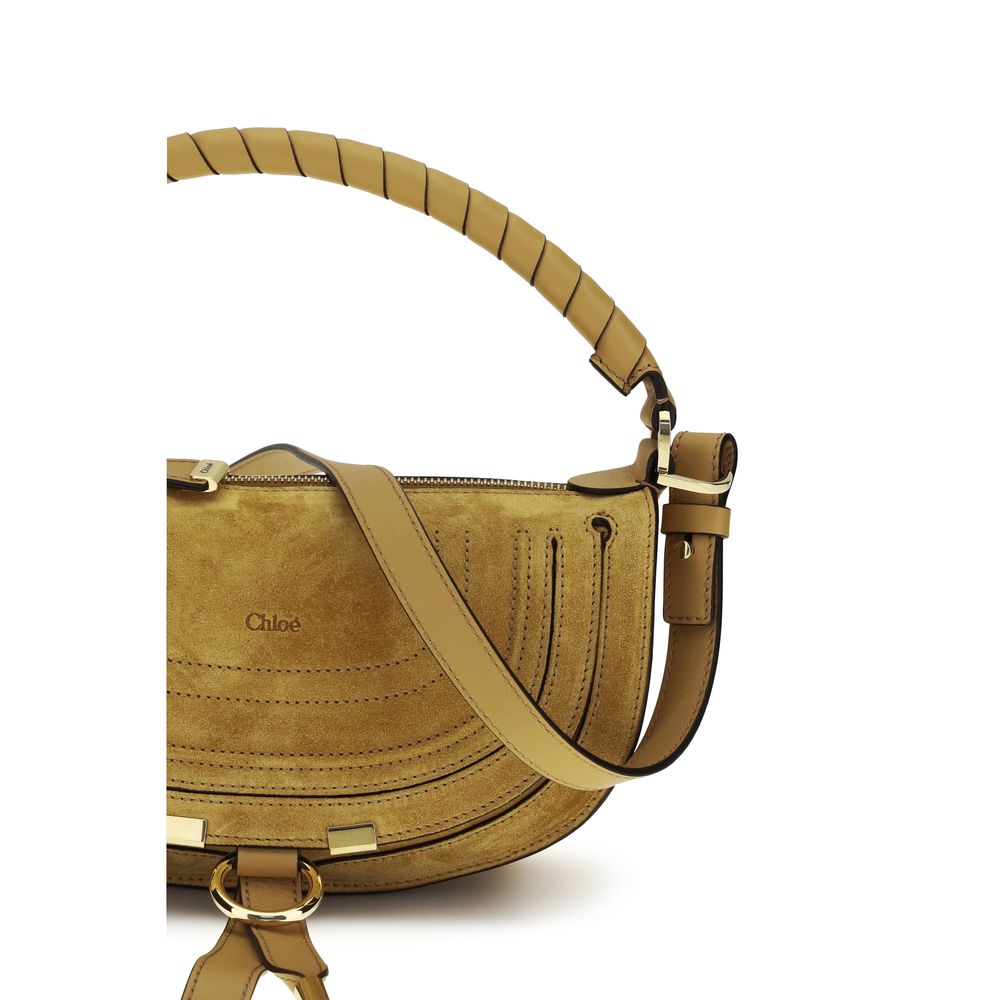 Brown Calf Leather Bos Taurus Shoulder Bag Chloé