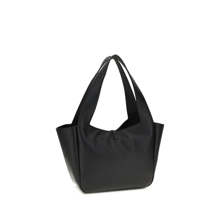Black Other Fibres Shoulder Bag Saint Laurent