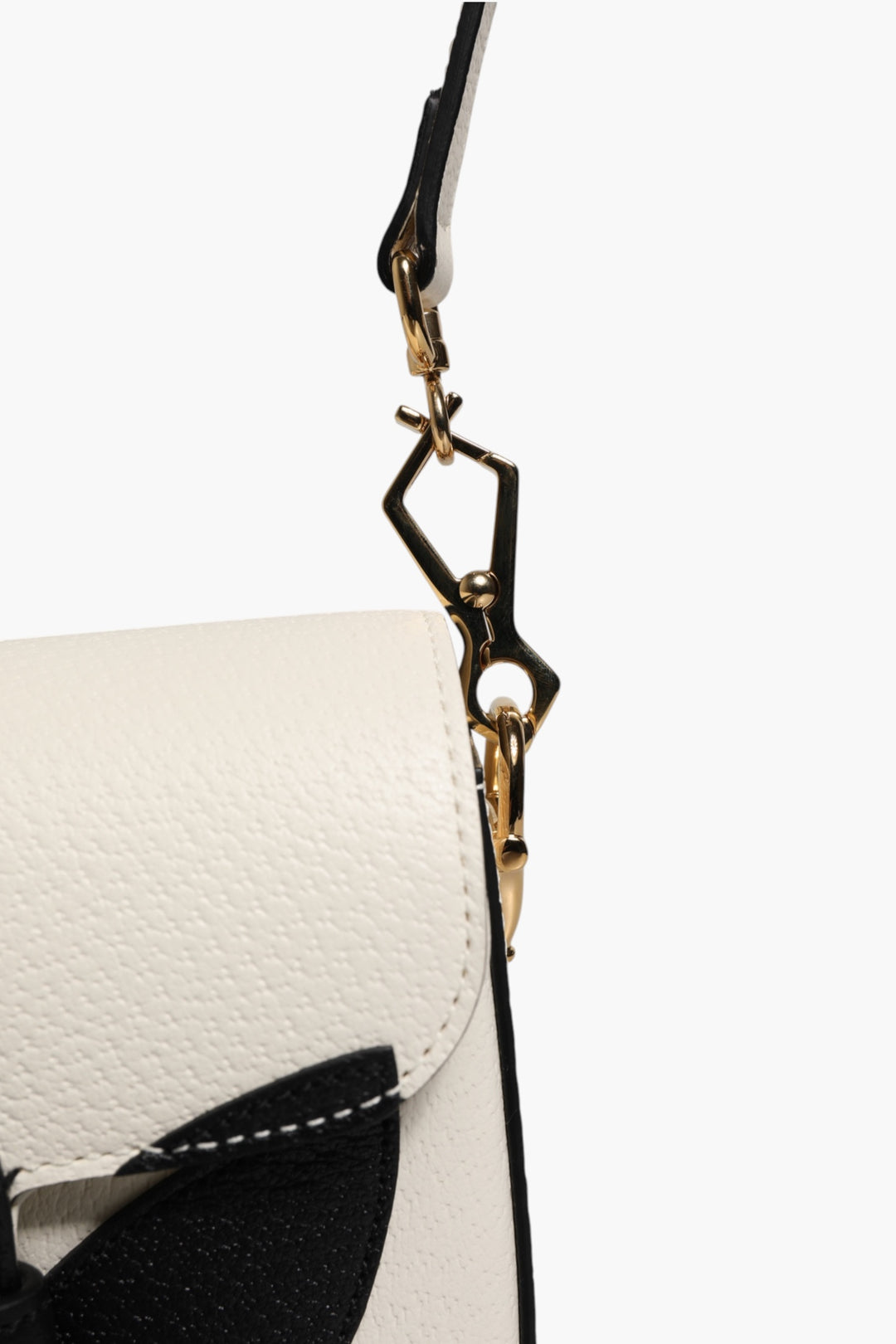 Gucci x Adidas Horsebit 1955 White Black Calfskin Leather Shoulder Bag Gucci