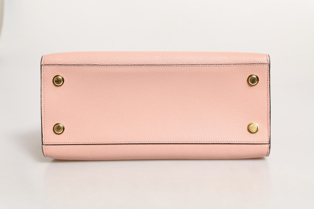 Pink and Black Leather City Steamer Leather Handbag Louis Vuitton