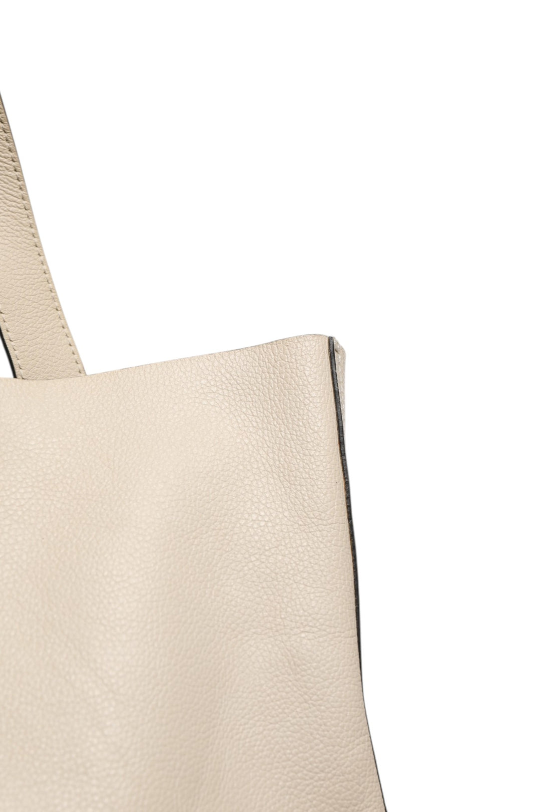 White Web Sherry Logo Print Tote Bag Gucci