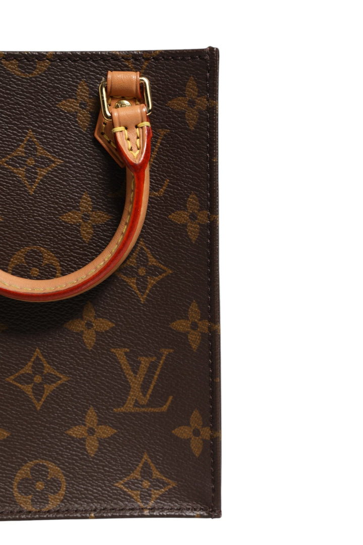 Monogram Canvas Petit Sac Plat Bag Louis Vuitton