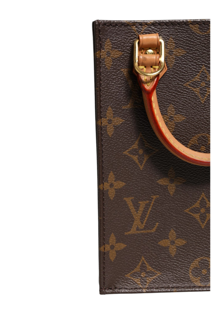 Monogram Canvas Petit Sac Plat Bag Louis Vuitton
