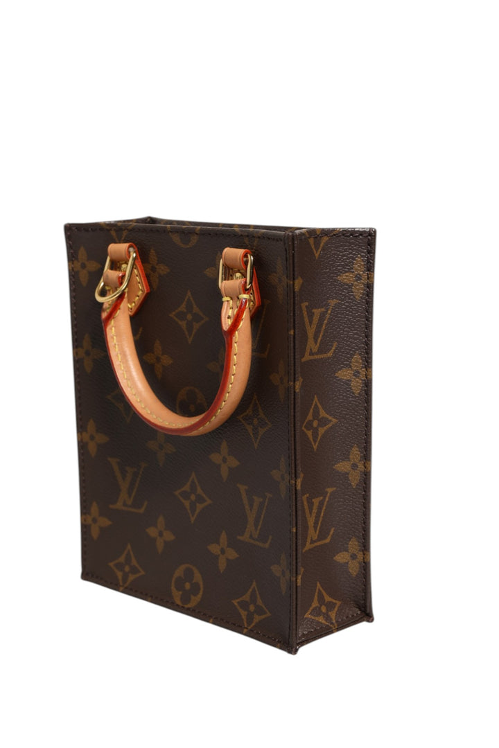 Monogram Canvas Petit Sac Plat Bag Louis Vuitton