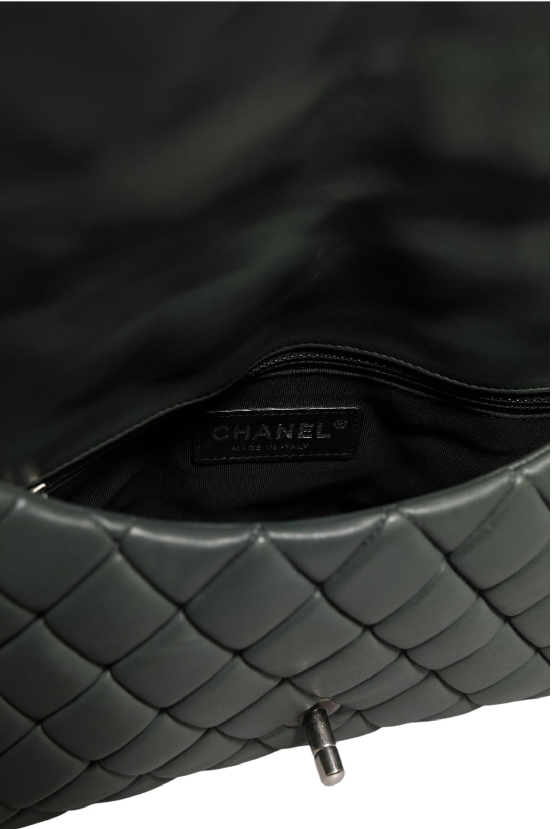 Quilted Lambskin Leather New Bubble Flap Bag Chanel