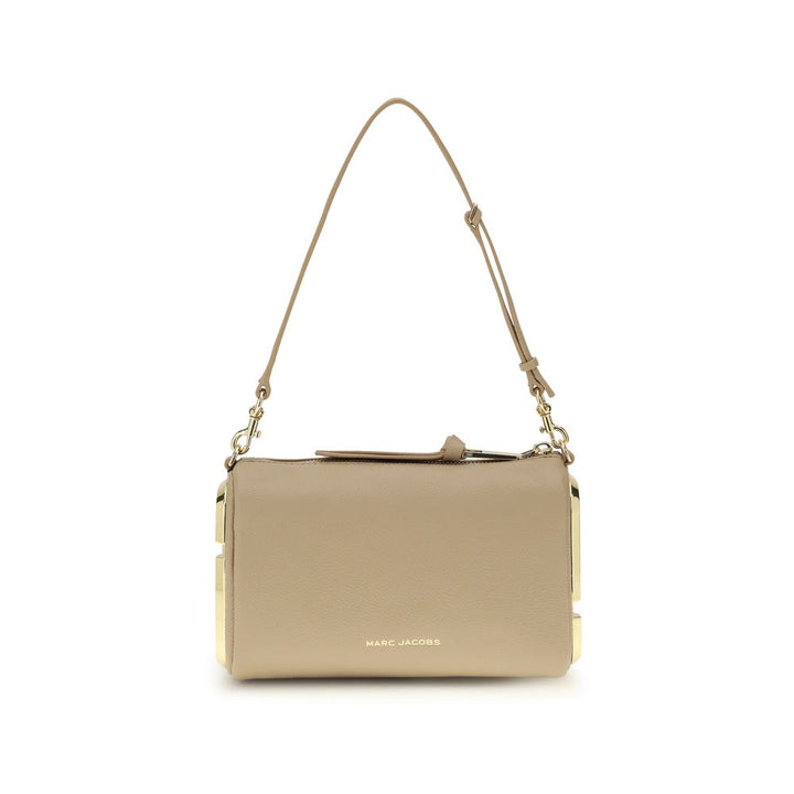 Beige Calf Leather Bos Taurus Shoulder Bag Marc Jacobs