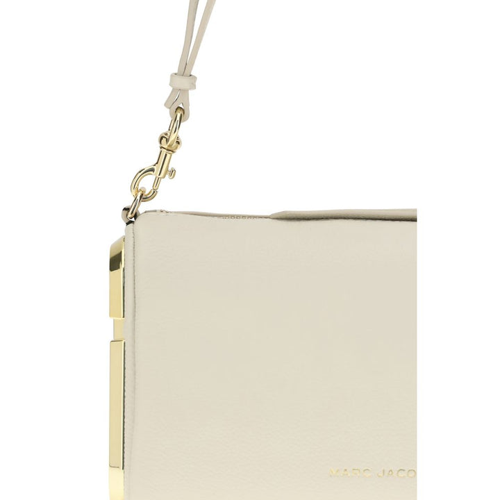 Beige Calf Leather Bos Taurus Shoulder Bag Marc Jacobs