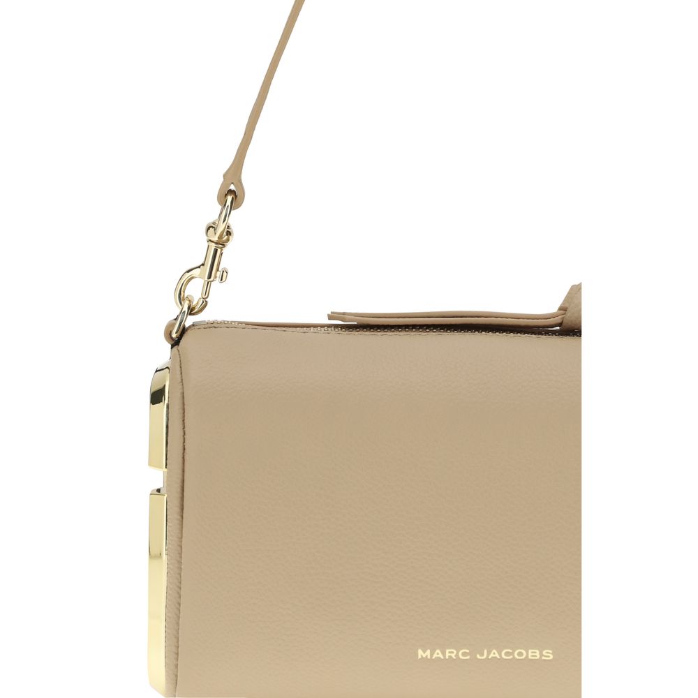 Beige Calf Leather Bos Taurus Shoulder Bag Marc Jacobs