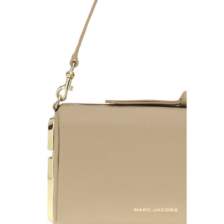 Beige Calf Leather Bos Taurus Shoulder Bag Marc Jacobs