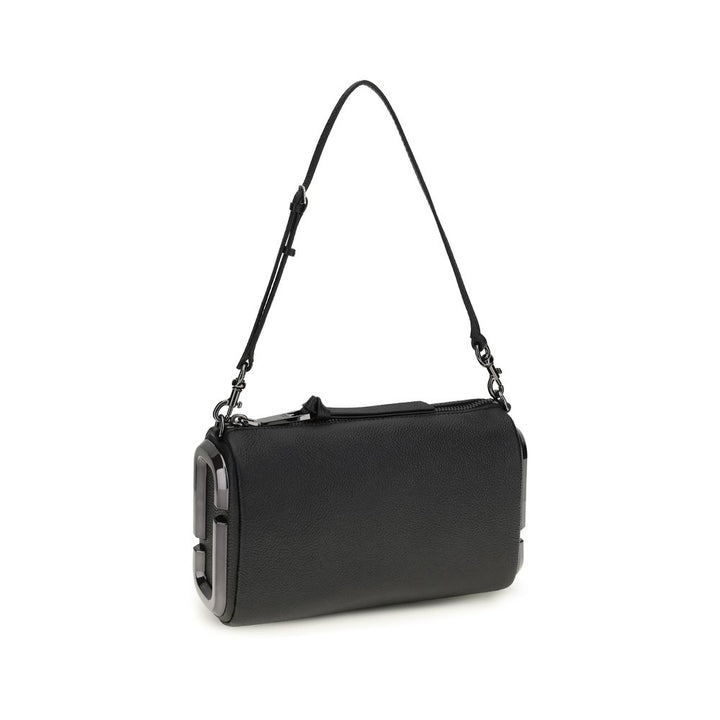 Black Calf Leather Bos Taurus Shoulder Bag Marc Jacobs
