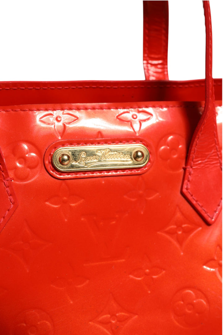 Red Monogram Vernis Wilshire PM Louis Vuitton