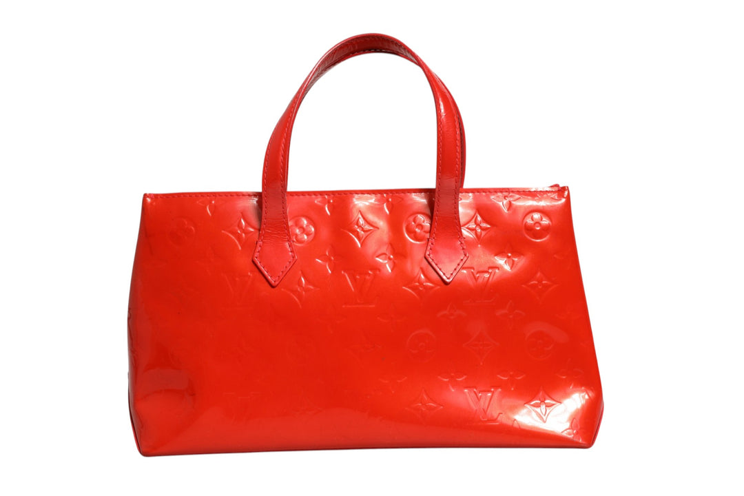 Red Monogram Vernis Wilshire PM Louis Vuitton