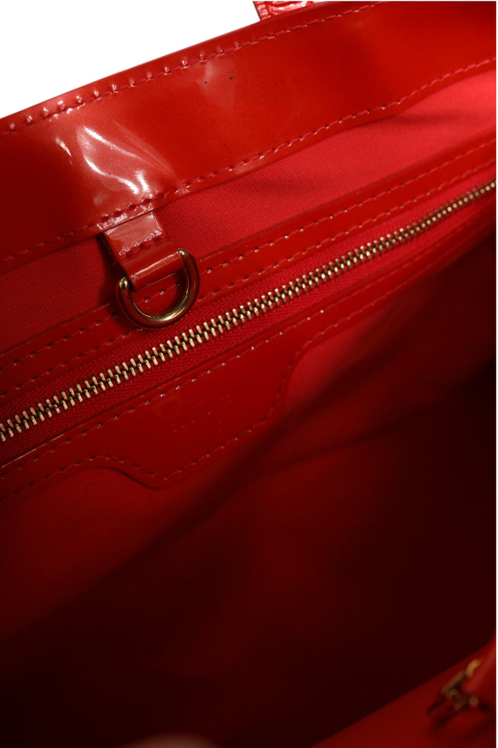 Red Monogram Vernis Wilshire PM Louis Vuitton