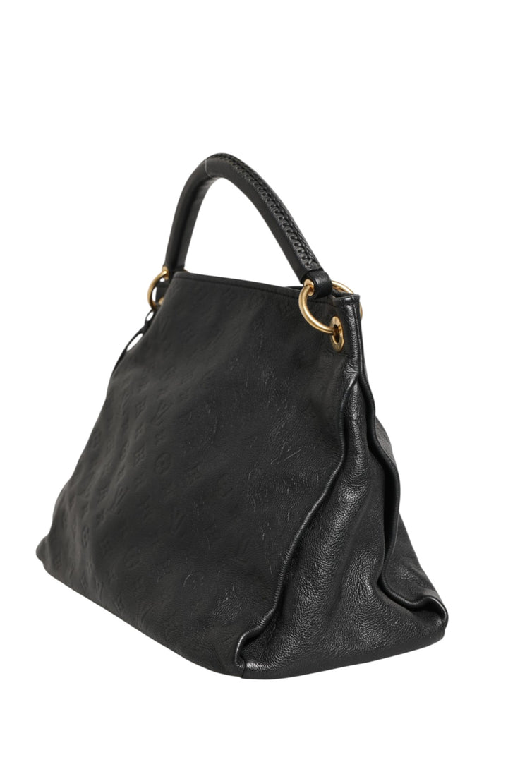Black Monogram Empreinte Artsy MM Handbag Louis Vuitton