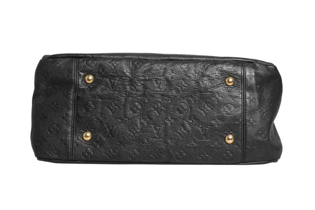 Black Monogram Empreinte Artsy MM Handbag Louis Vuitton