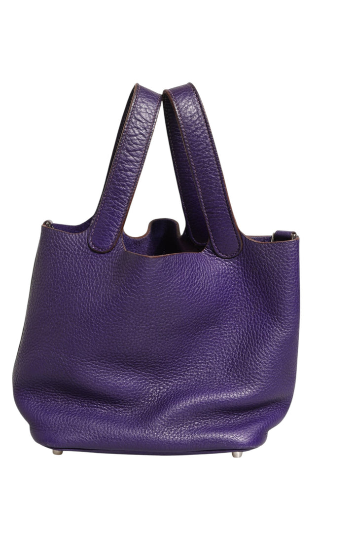 Picotin Lock PM Clemence Leather Bag Hermès