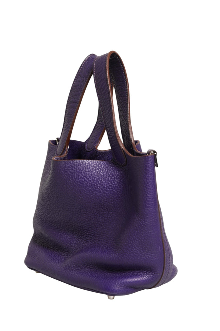 Picotin Lock PM Clemence Leather Bag Hermès