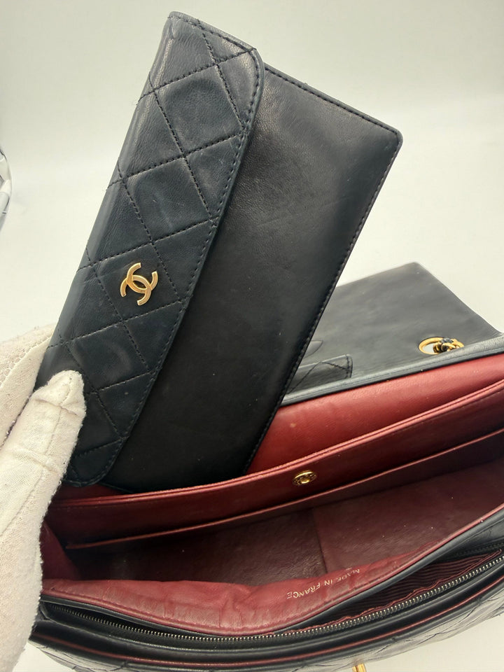 CHANEL Timeless Classic with Removable Pouch Handbag Chanel