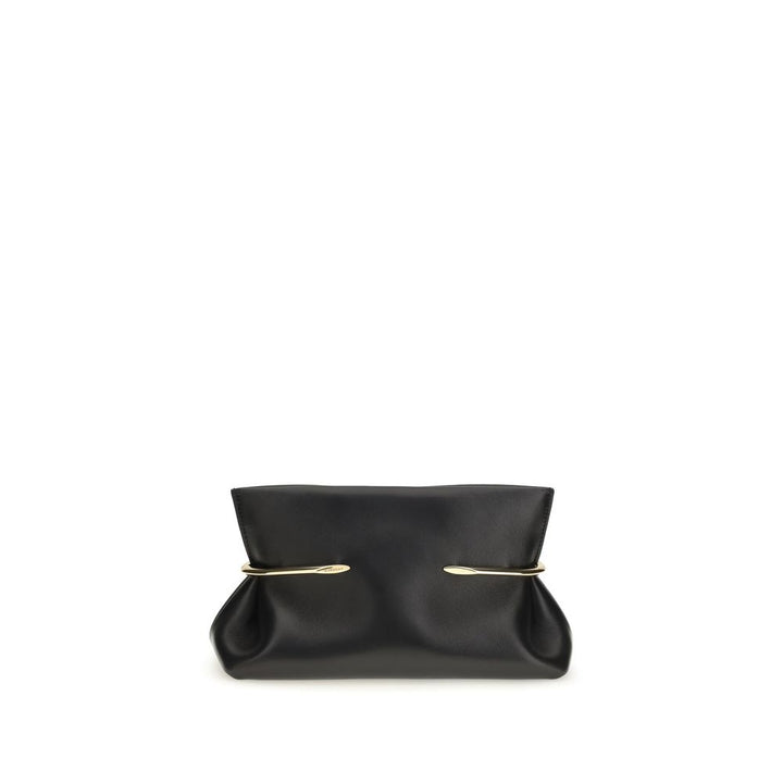 Black Napa Leather / Calf Bos Taurus Clutch Bag Givenchy