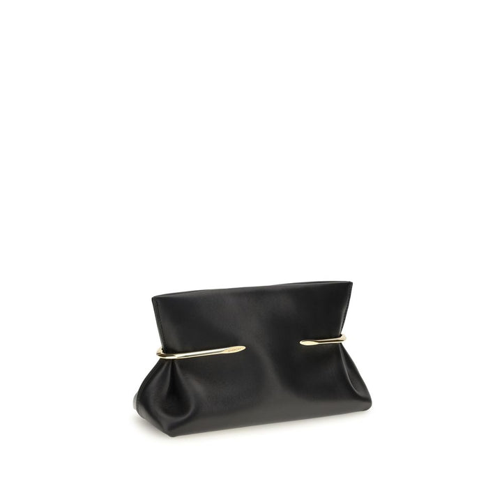 Black Napa Leather / Calf Bos Taurus Clutch Bag Givenchy