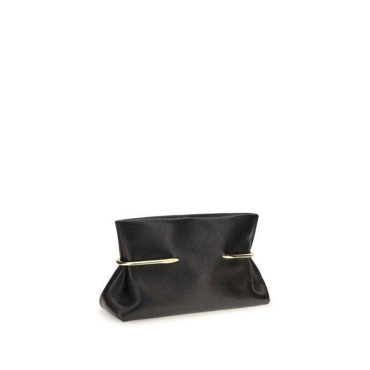 Black Napa Leather / Calf Bos Taurus Clutch Bag Givenchy