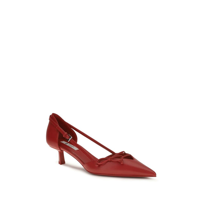 Multicolor Goatskin High Heel Pumps Prada
