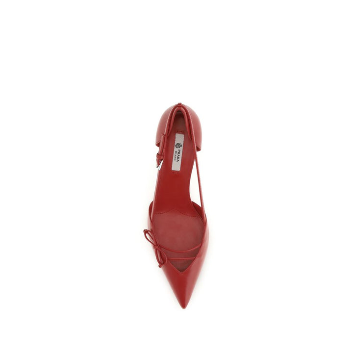 Multicolor Goatskin High Heel Pumps Prada