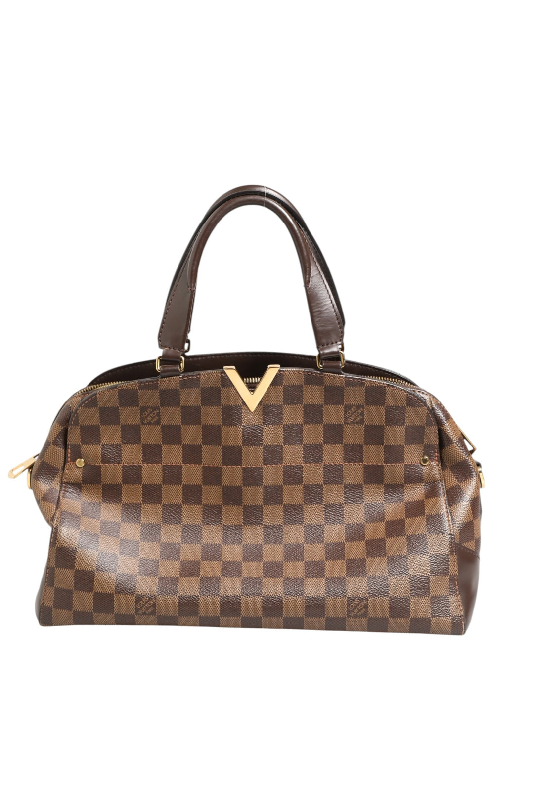 Damier Ebene Kensington Bowling Bag Louis Vuitton