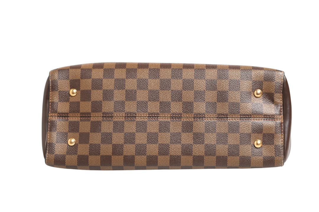 Damier Ebene Kensington Bowling Bag Louis Vuitton