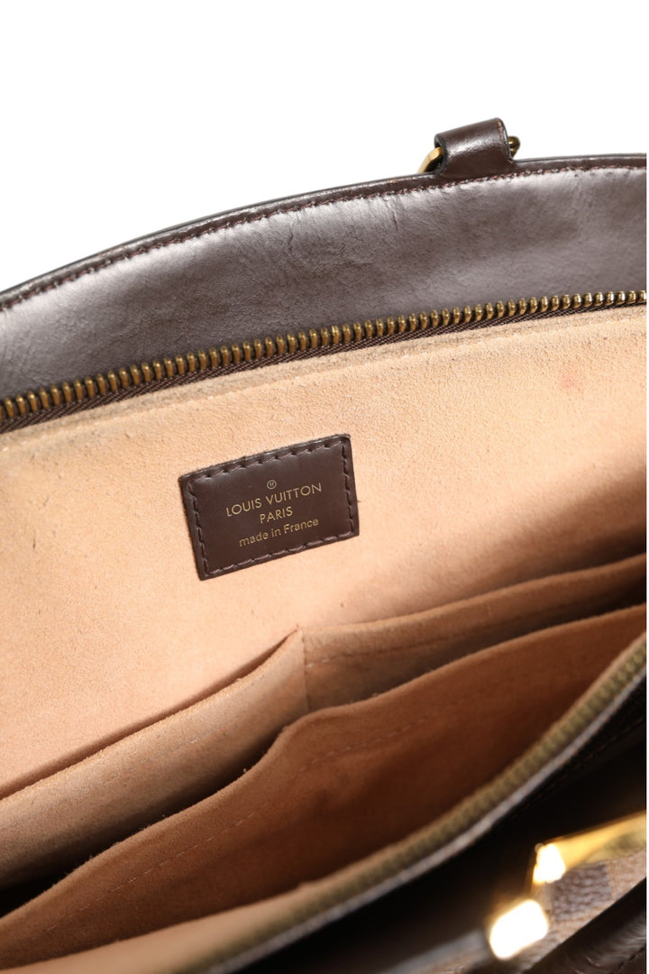 Damier Ebene Kensington Bowling Bag Louis Vuitton