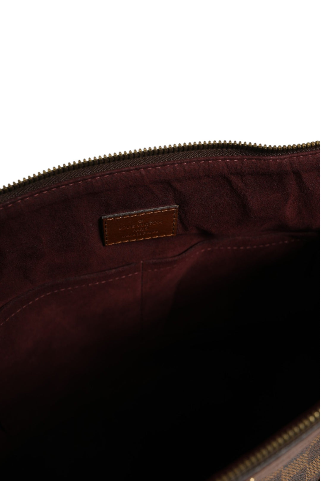 Damier Ebene Belmont Tote Bag Louis Vuitton