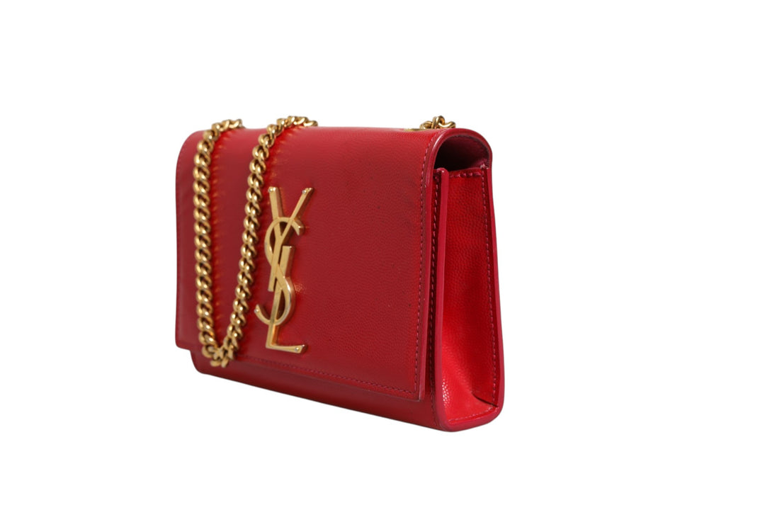 Kate Red Leather Crossbody Bag Saint Laurent