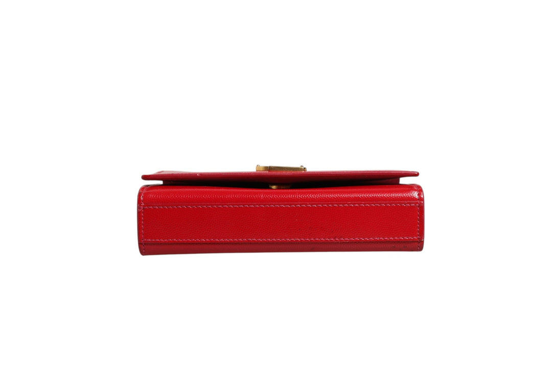 Kate Red Leather Crossbody Bag Saint Laurent