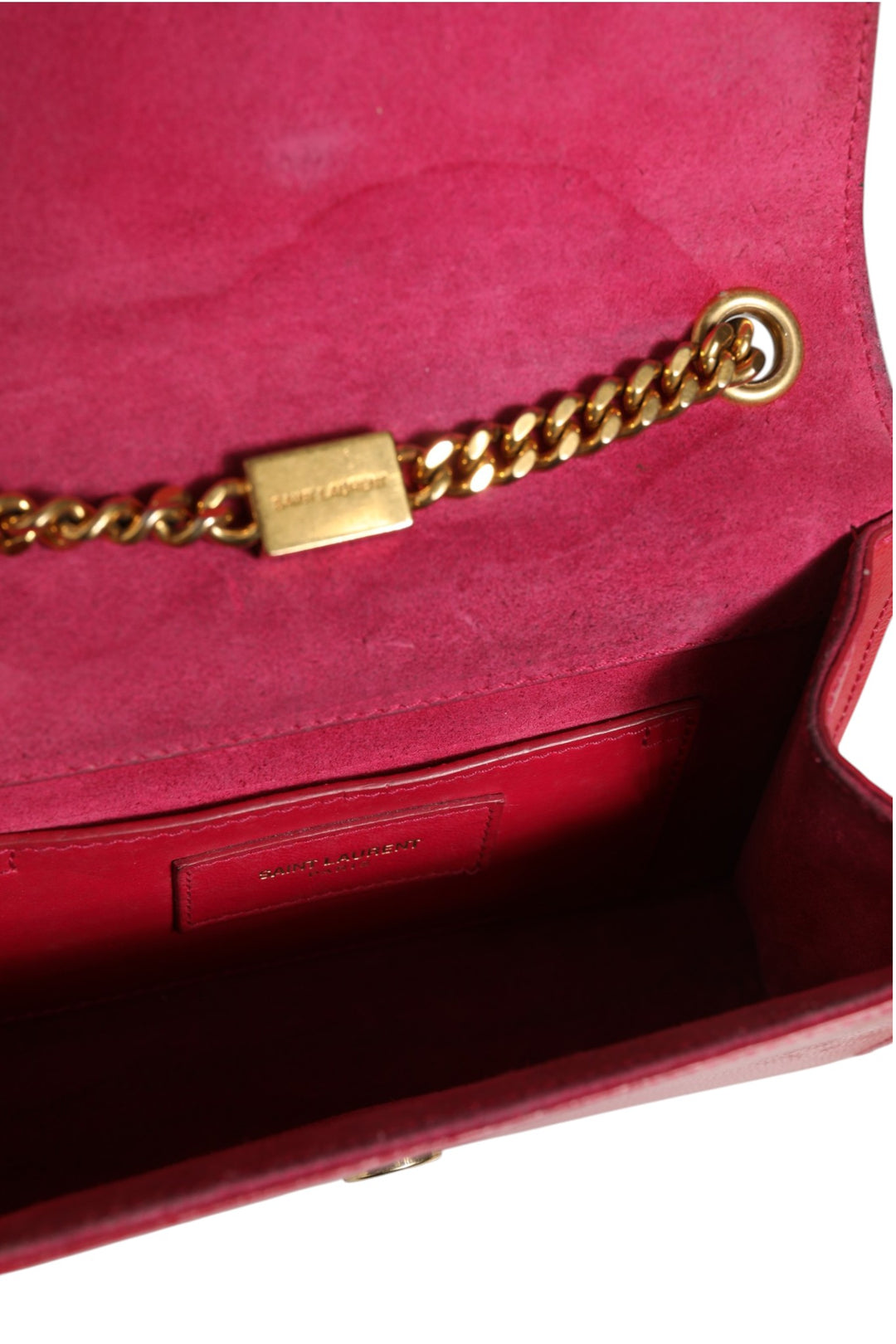 Kate Red Leather Crossbody Bag Saint Laurent