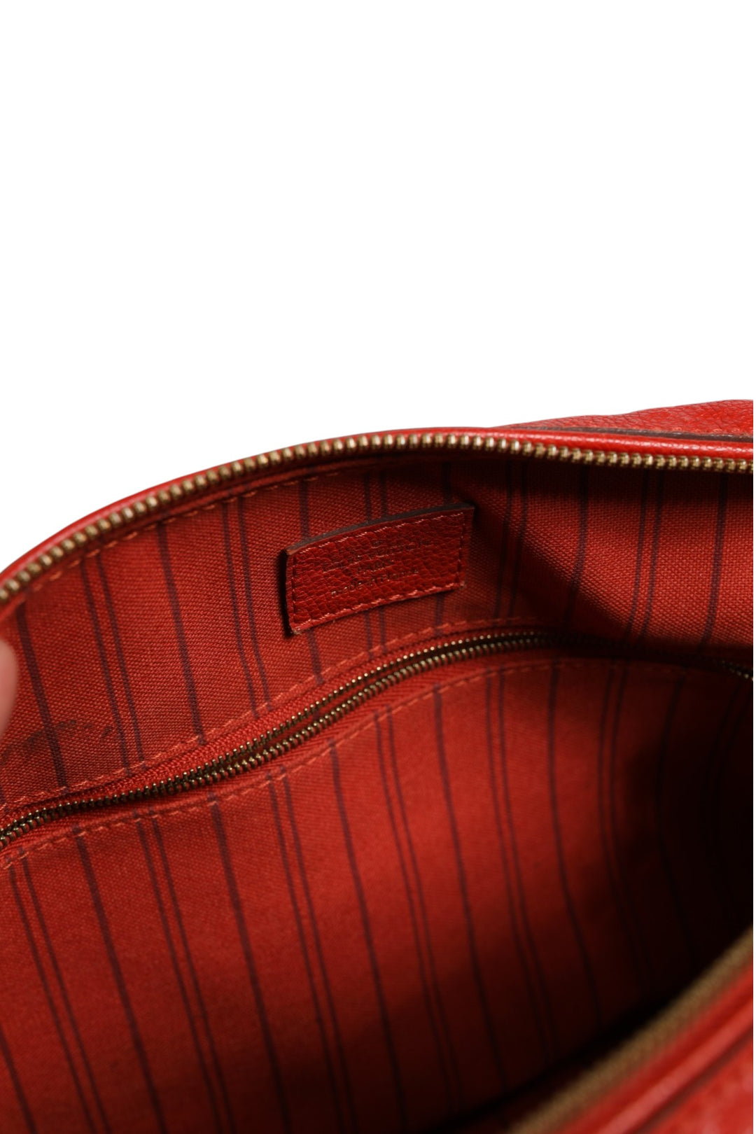 Red Monogram Empreinte Speedy Bandouliere 30 Louis Vuitton