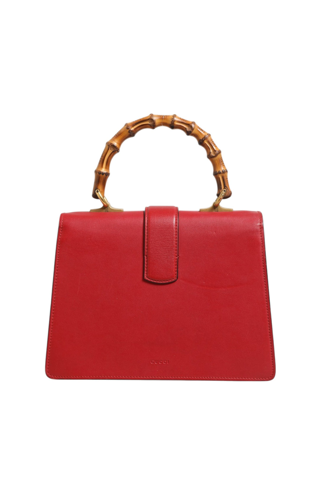 Dionysus Bamboo Medium Top Handle Bag White Blue Red Gucci