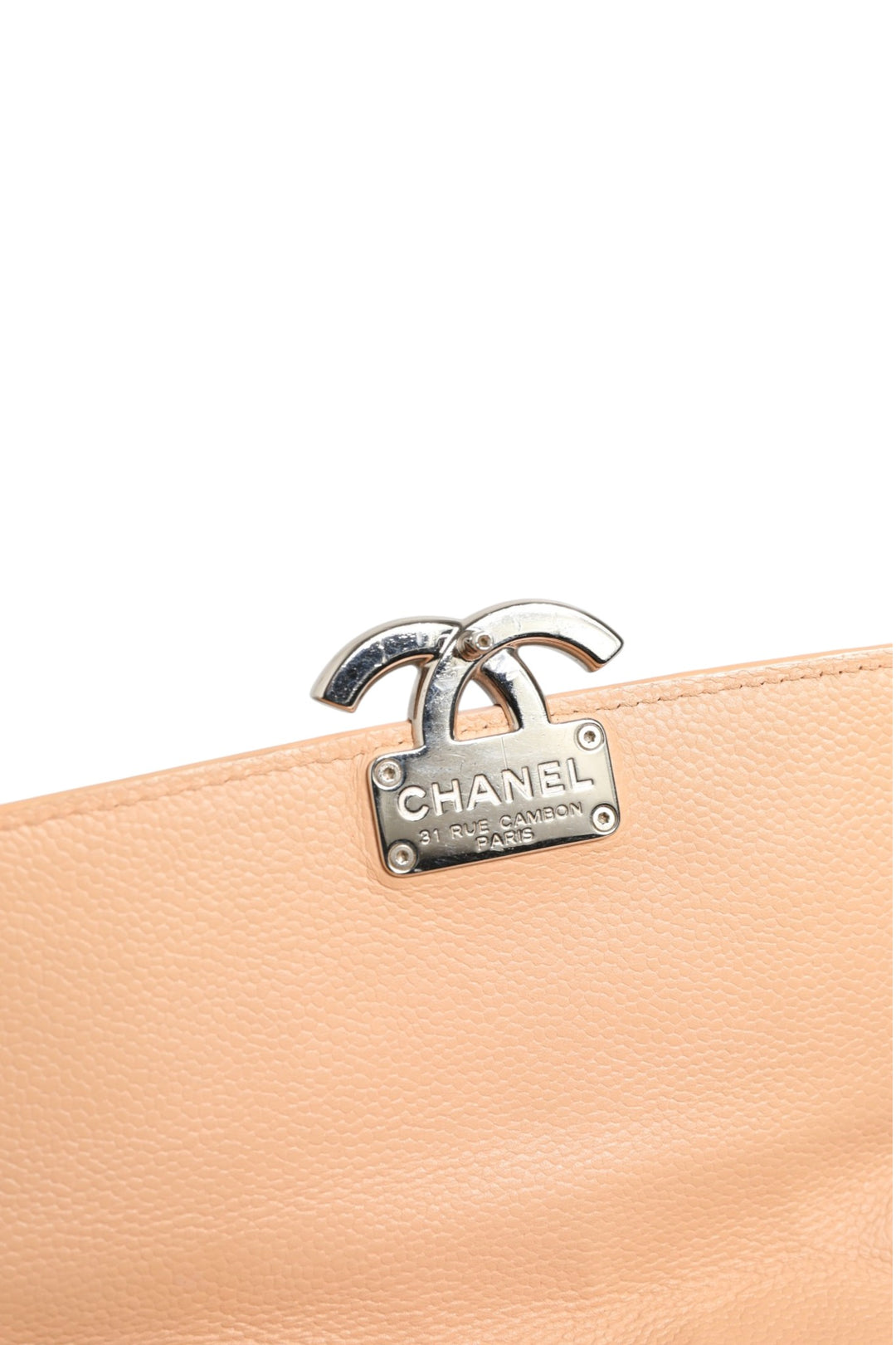 Goatskin Quilted Small CC Box Flap Bag Chanel