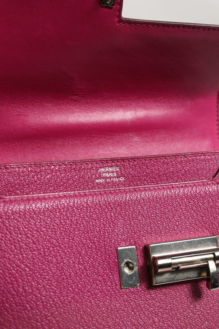 Mini Verrou Chaine Bag Chevre Mysore Magnolia Hermès