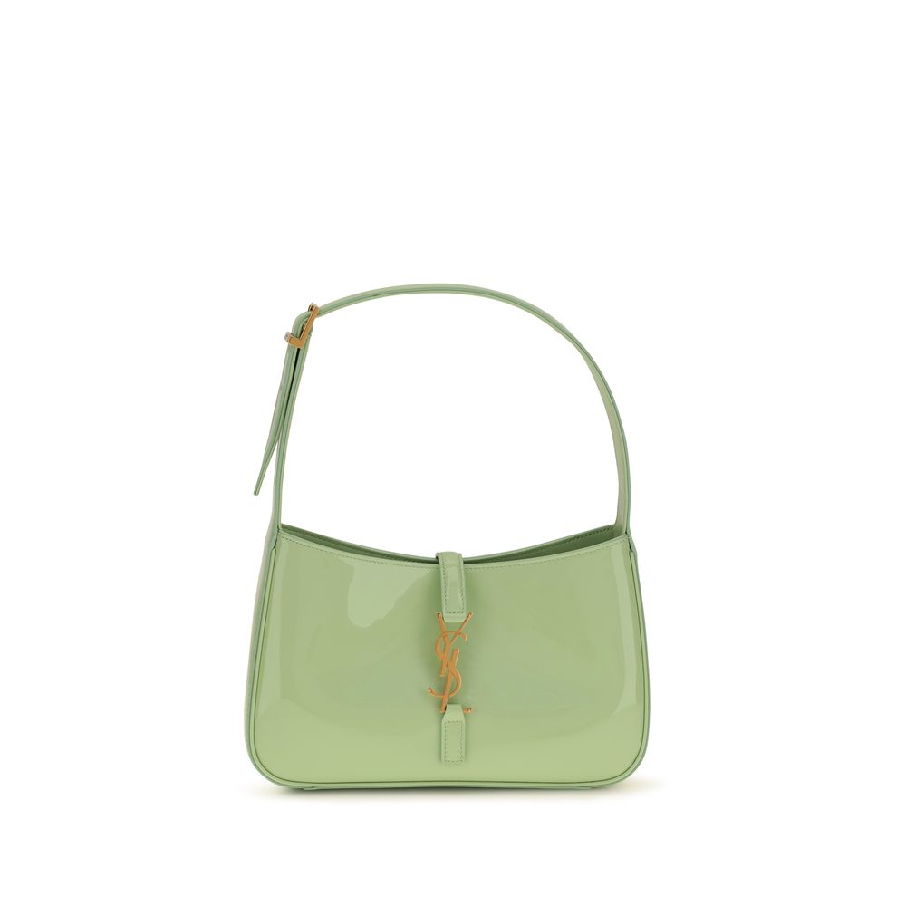 Bicolor Calf Leather Bos Taurus Shoulder Bag Saint Laurent