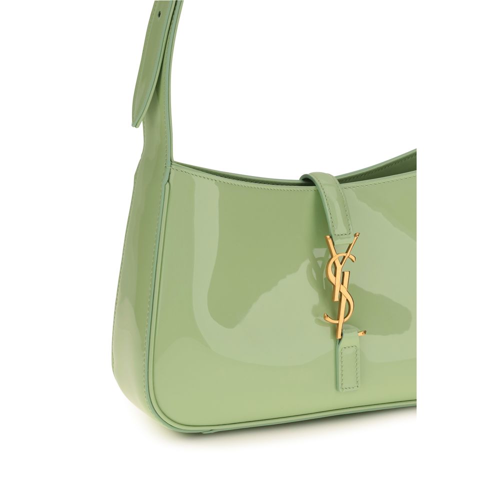 Bicolor Calf Leather Bos Taurus Shoulder Bag Saint Laurent