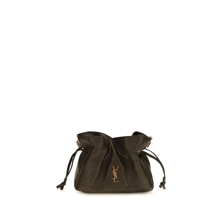 Bicolor Lamb Ovis Aries Aries Clutch Bag Saint Laurent