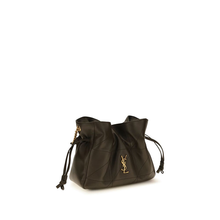 Bicolor Lamb Ovis Aries Aries Clutch Bag Saint Laurent
