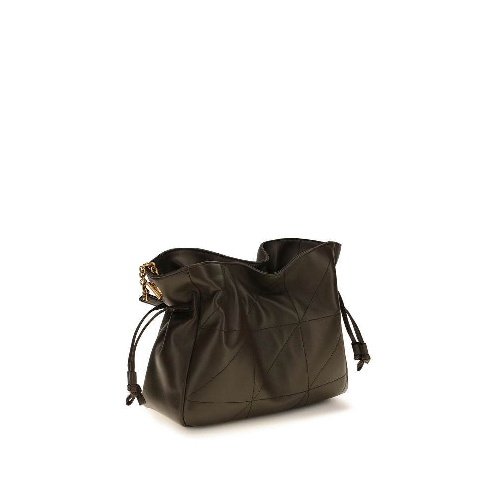 Bicolor Lamb Ovis Aries Aries Clutch Bag Saint Laurent