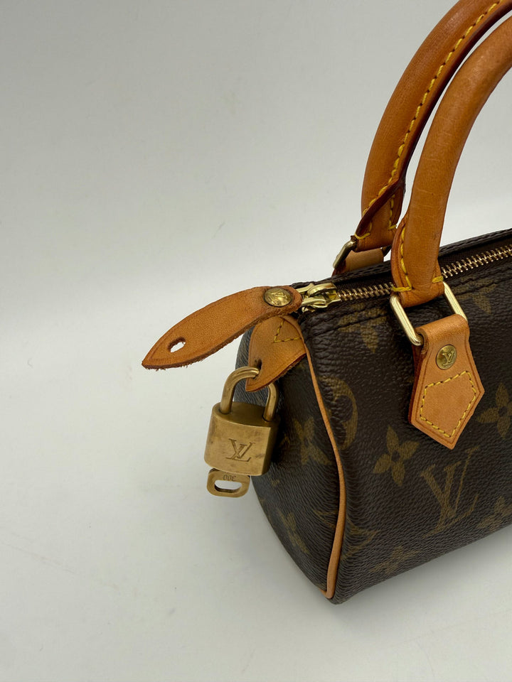LOUIS VUITTON Nano Speedy Monogram Handbag Louis Vuitton