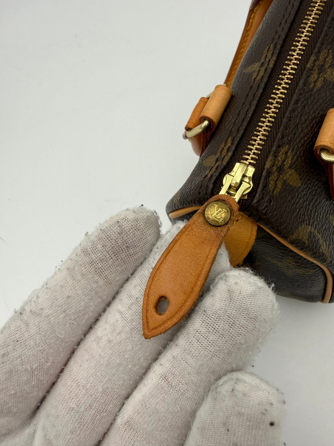 LOUIS VUITTON Nano Speedy Monogram Handbag Louis Vuitton